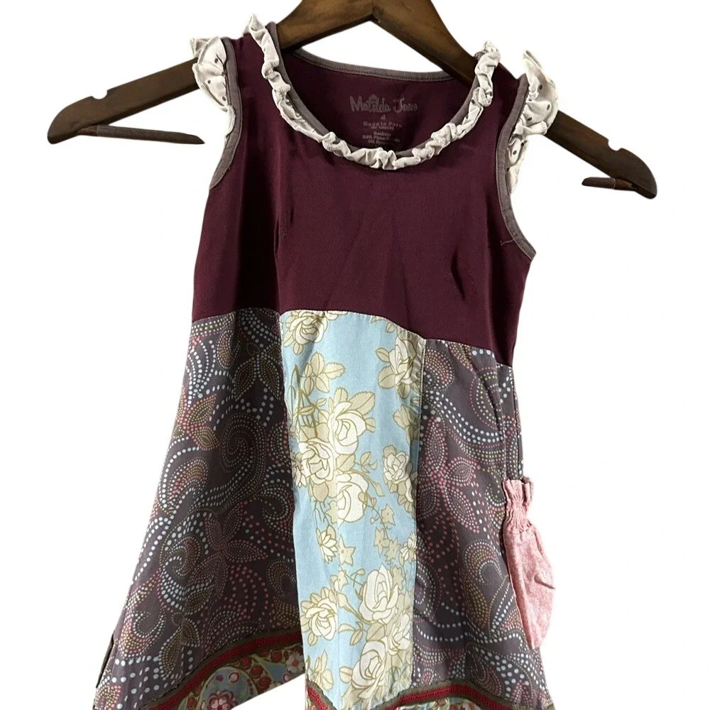 Vintage Matilda Jane Gypsy Blue Dress SIZE 4